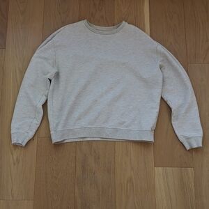John Elliott Oversized Crewneck French Terry Pullover (Size 3/L)